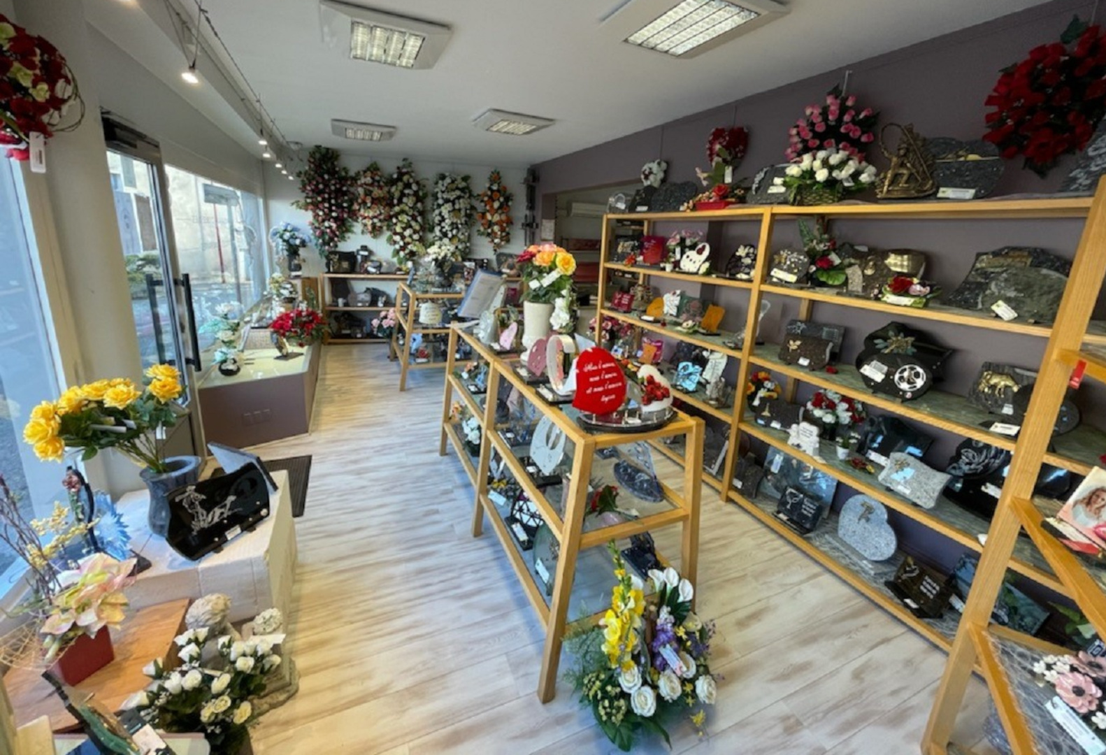 Intérieur de l'agence de Pompes funèbres Pauly à Bergerac - avenue Calmette